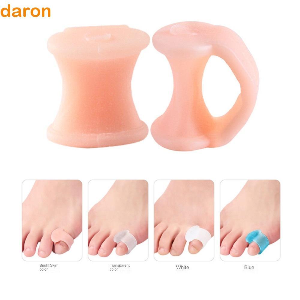 DARON Toe Produtos Ortopédicos Macios Para Pedicure Corretor De Joanete Elástico Espaçador Protetor De Dedo