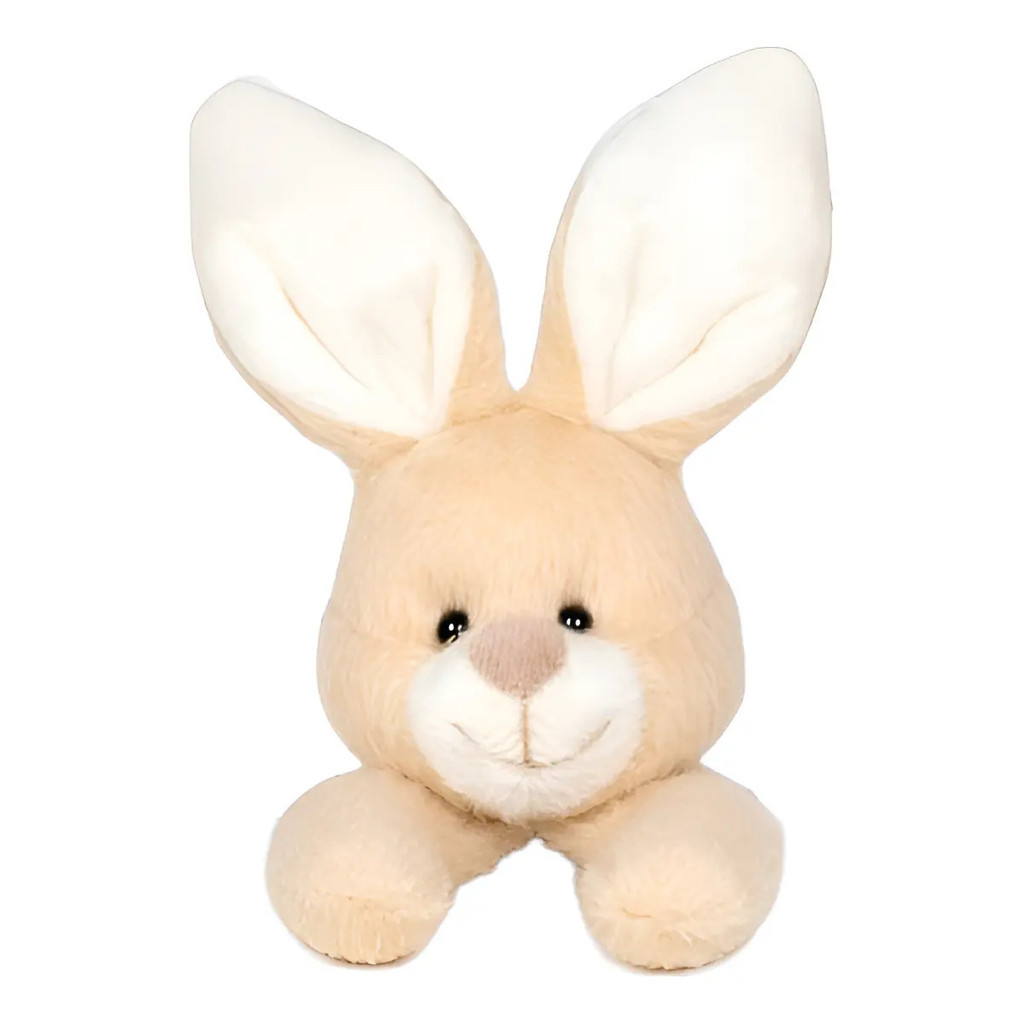 Cabecinha De Pelúcia Miniatura Para Decoração - 1 Peça Cor Urso Doce De Leite