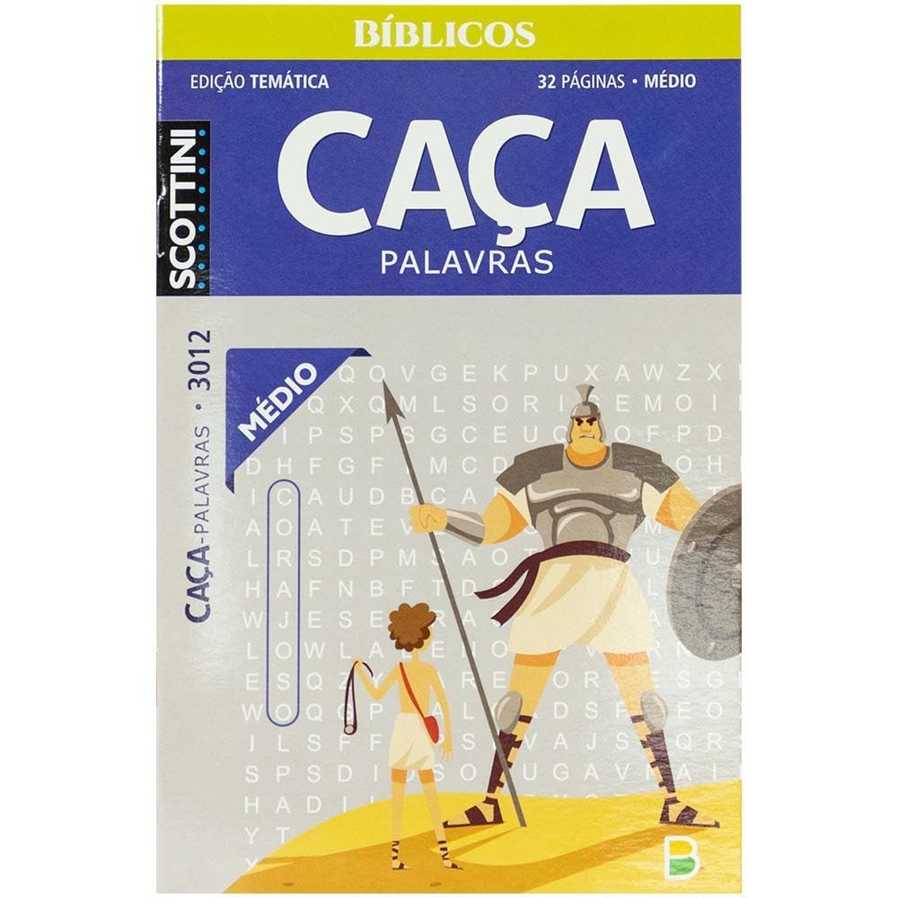 Scottini Caça-palavras Biblico | N.3012