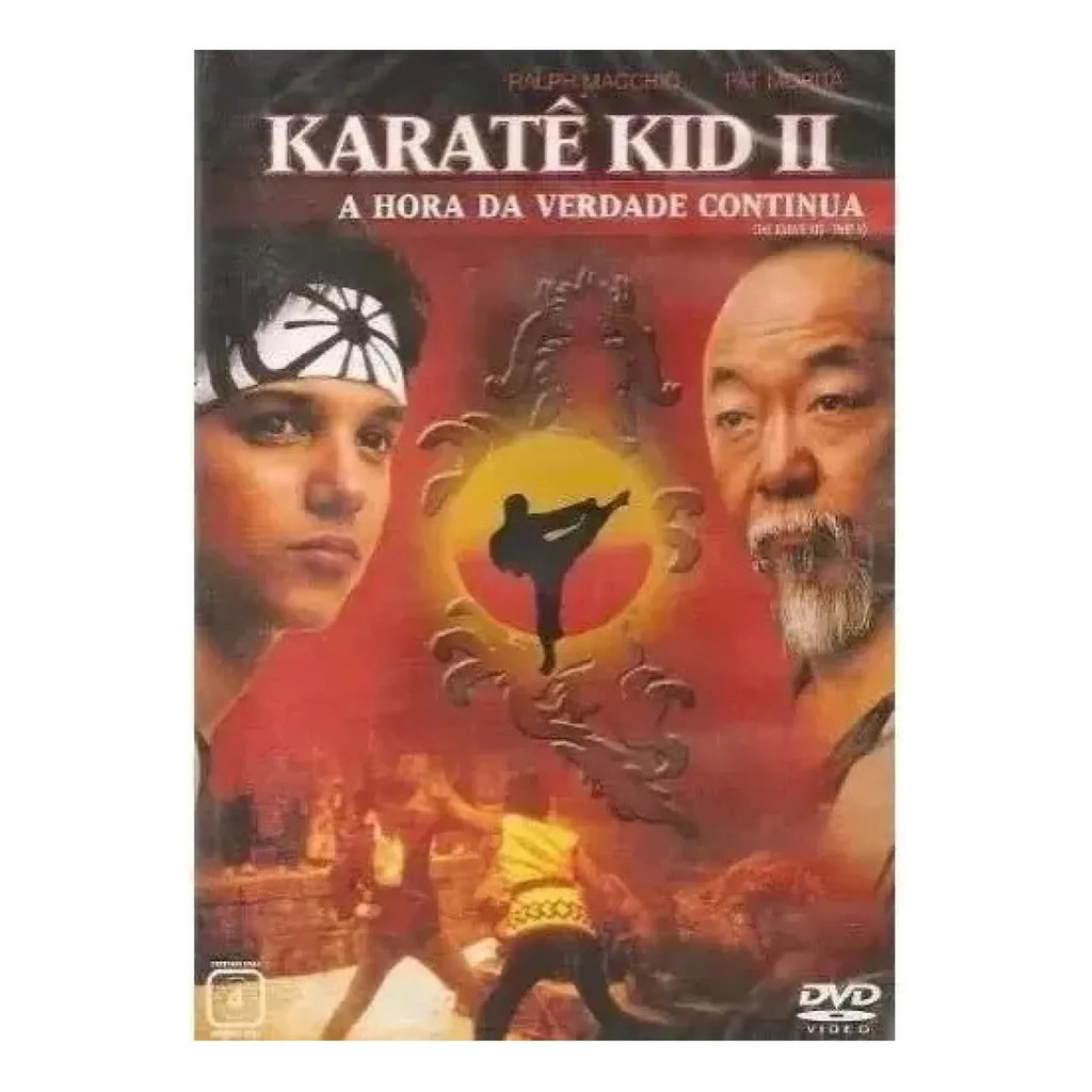 Dvd Karatê Kid 2: A Hora Da Verdade Continua - Lacrado