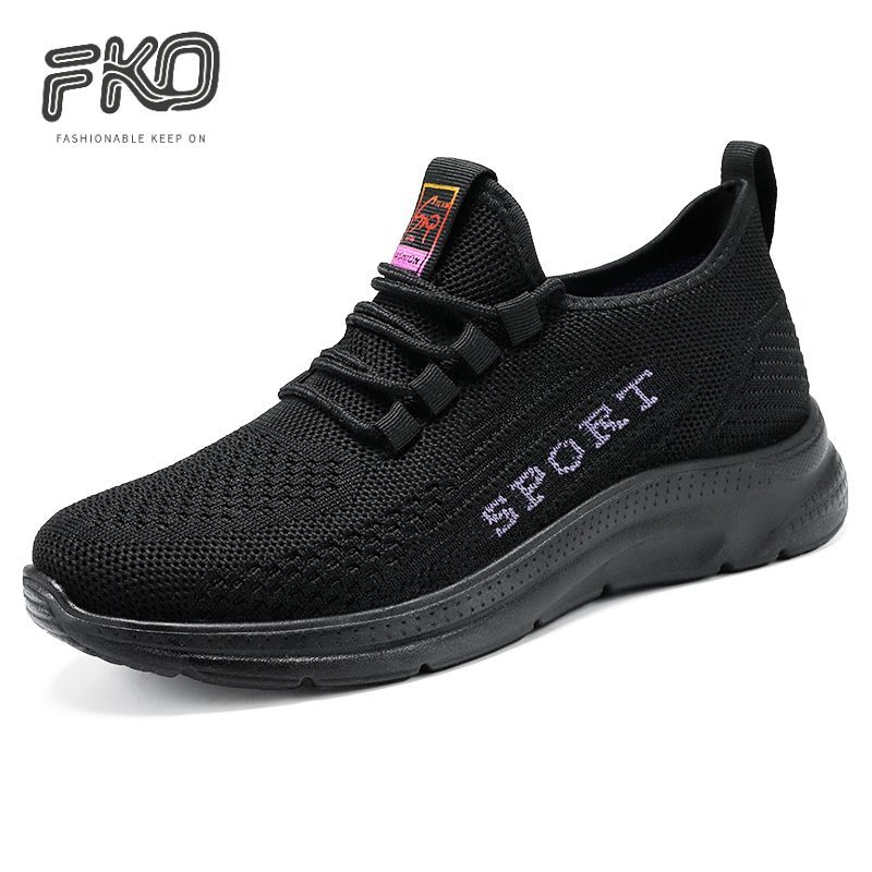 Sapatos femininos cor sólida All-Match esportes sapatos casuais Cross-Border comércio exterior sapatos femininos sola ma