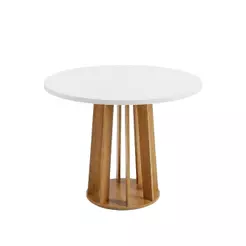 Mesa Redonda para Sala de Jantar 0,90m Veneza