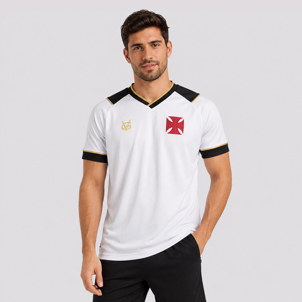 Camisa Vasco Nobre Cruz Branca