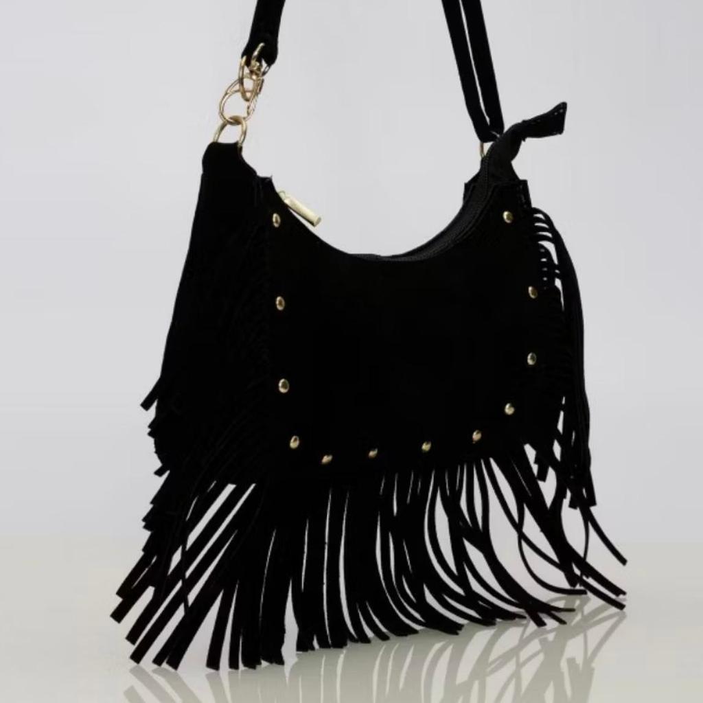 bolsa de franja bag feminina com alça