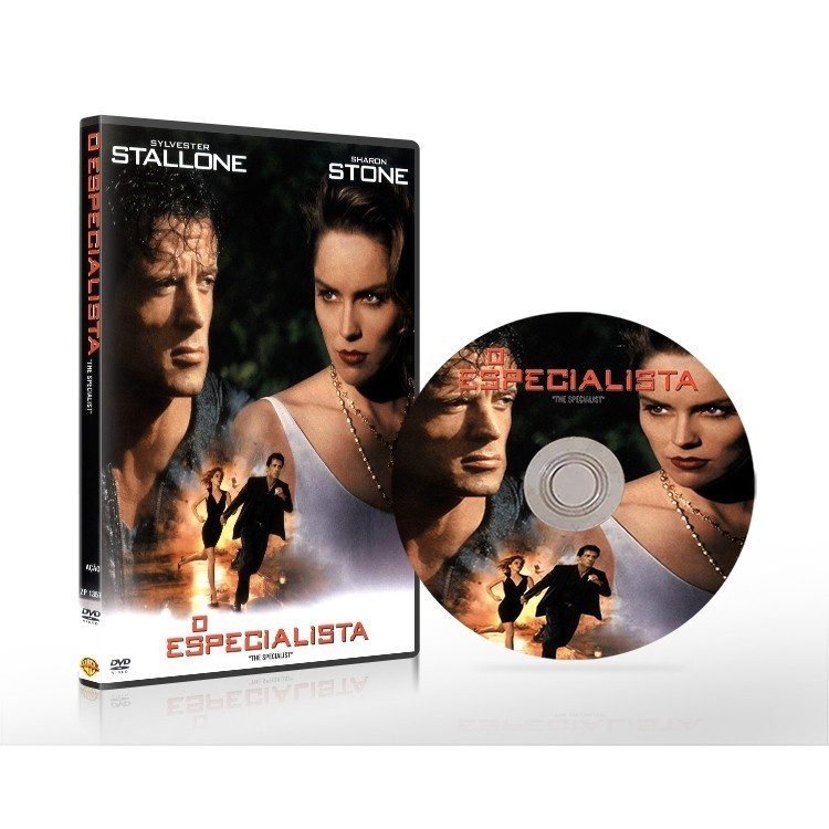 Dvd O Especialista 1994 - Sylvester Stallone e Stallone e  Sharon Stone