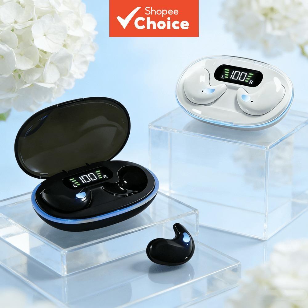 V8 Fones De Ouvido Sem Fio Redução Ruído Esportes Jogo Sono Bluetooth 5.3 Estéreo Música Uso Diário Viagem Deslocamento