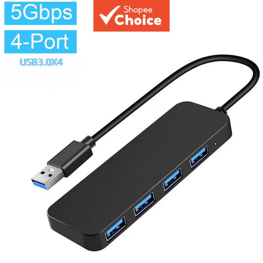 Hub USB 3.0, adaptador USB multiporta, hub de portas, divisor USB para notebook, PC, MacBook, Mac Pro, Mac mini, iMac,
