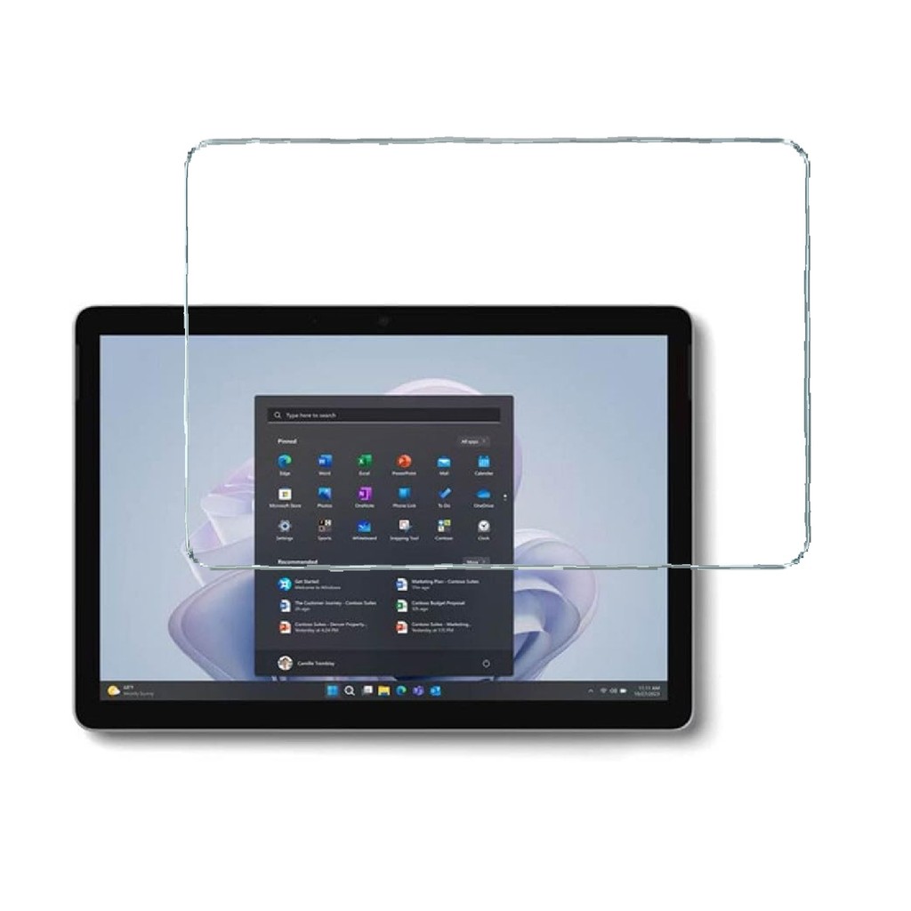 Película DE Hydrogel Para Tablet Microsoft Surface Go 4 -10.5 pol (Fosca, Transparente)