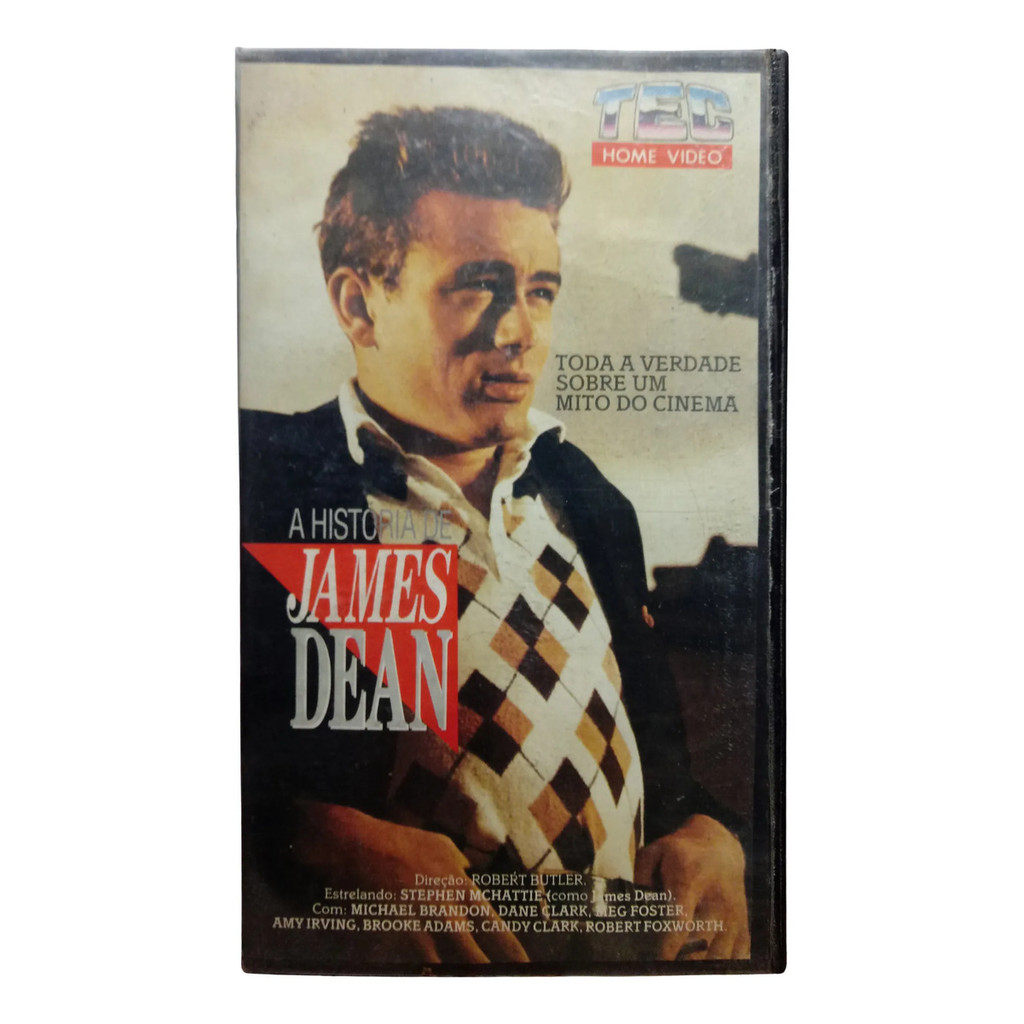 Vhs A História De James Dean - Stephen Mchattley - Amy Irving
