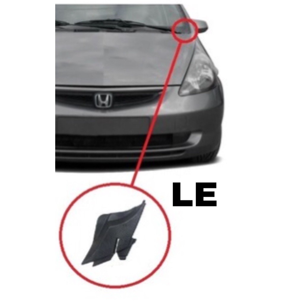 Tampa Acabamento Da Churrasqueira Honda Fit 2004 - 2008 Lado Esquerdo