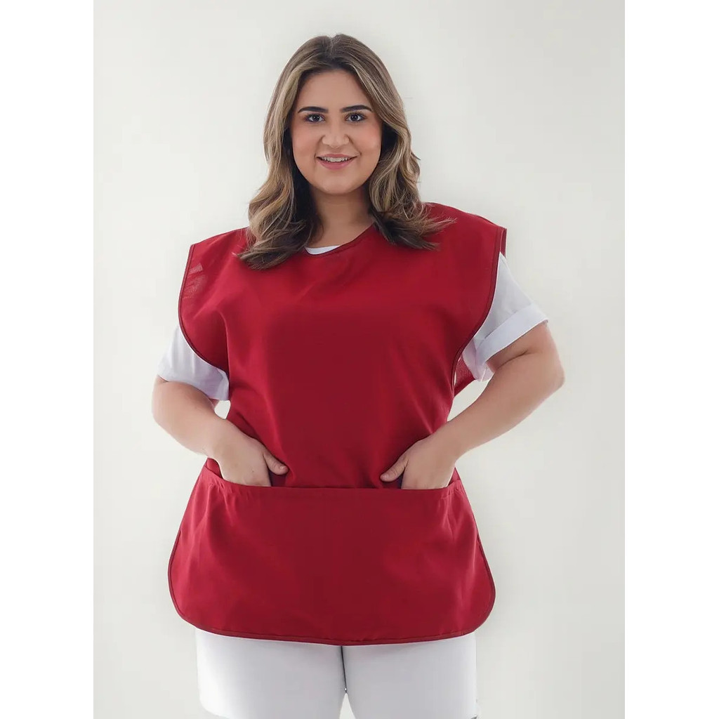Bata Plus Size Babá Cuidadora Doméstica Manicure Professora