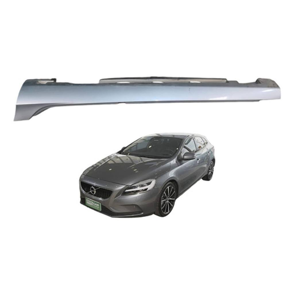 Spoiler Saia Lateral Esquerda Volvo V40 T4 2017 2018