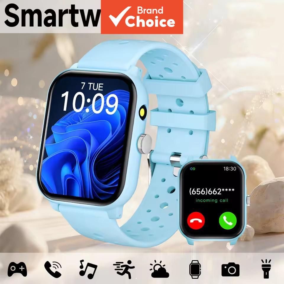 Novo Smartwatch com Tela de 1,83 polegadas, Chamada sem Fio, Relógio Completo, Music Player, Notificações de Mensagem,