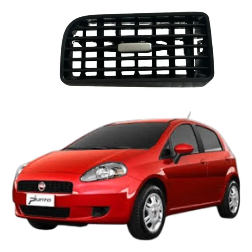 Grade Difusor De Ar Central Esquerdo Fiat Punto Linea