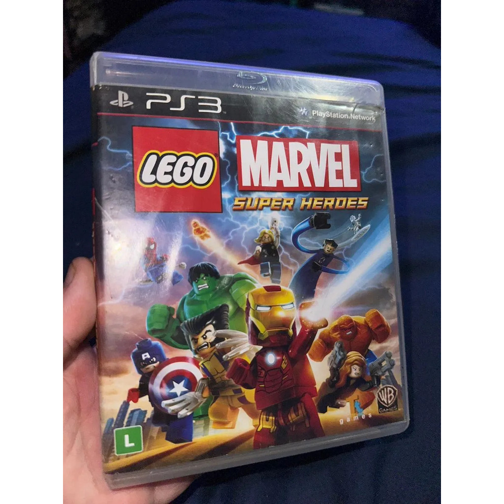 Jogo Lego Marvel Super Heroes Ps3