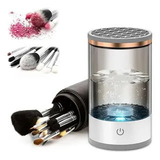 Limpador Pincel Esponja Maquiagem Elétrico USB Automático