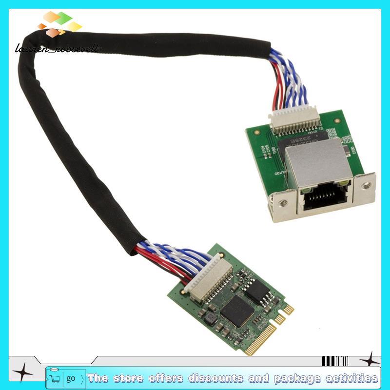 INFORMATIQUE M2 M . 2 NGFF Ea Key 2.5 Gigabit RJ45 LAN Ethernet 10 100 1000 1G 2.5G Com Chipset I226 SRKTV