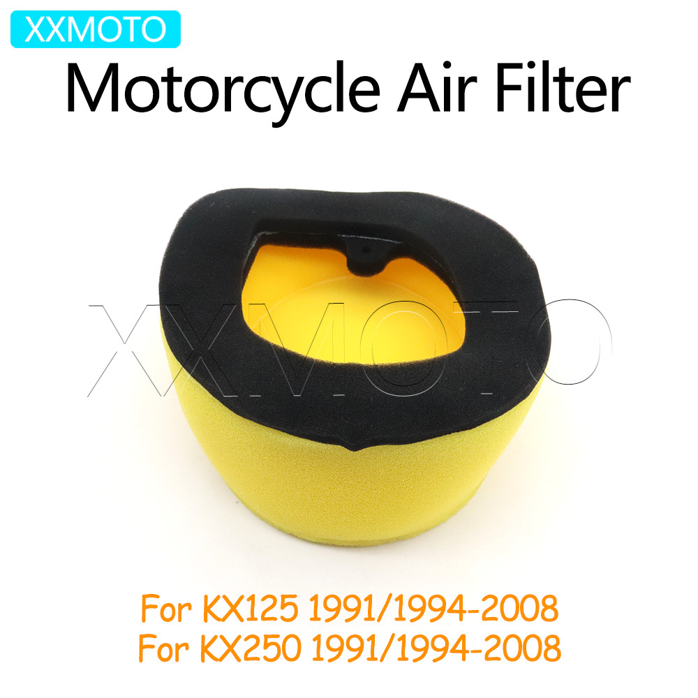 Esponja De Substituição Para Filtro De Ar De Motocicleta , Kawasaki KX125 KX250 1991 1994-2008 KX 125 250