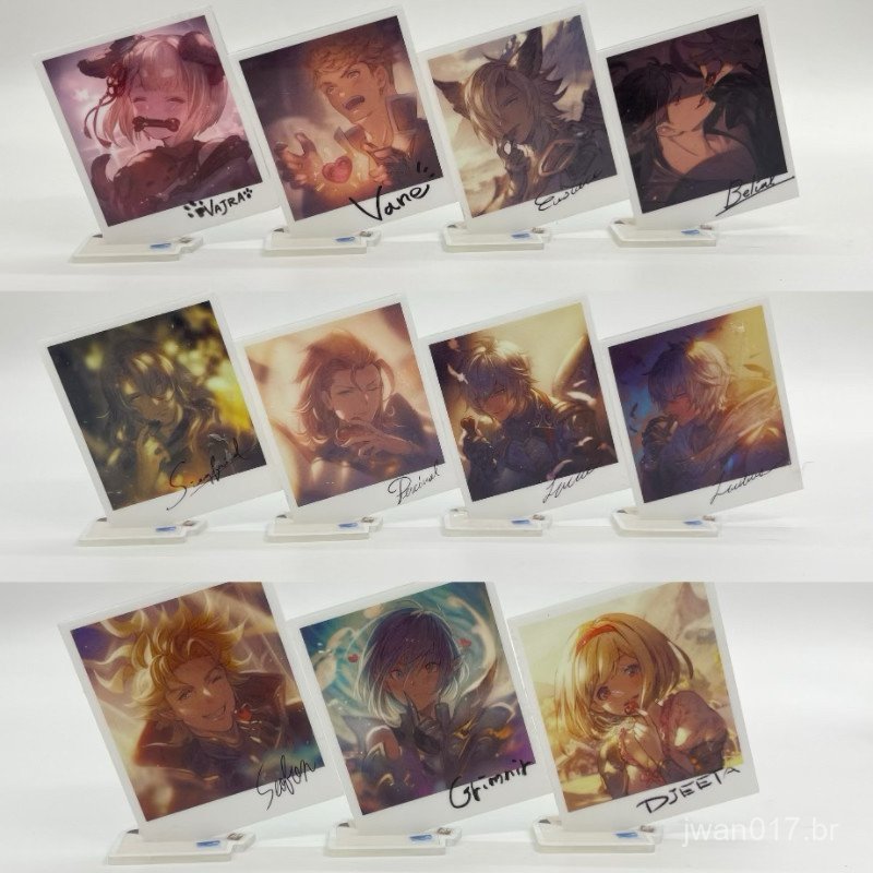 Produtos importados do Japão: Granblue Fantasy (GBF) presente de Dia dos Namorados Branco, suporte de personagem em acrí