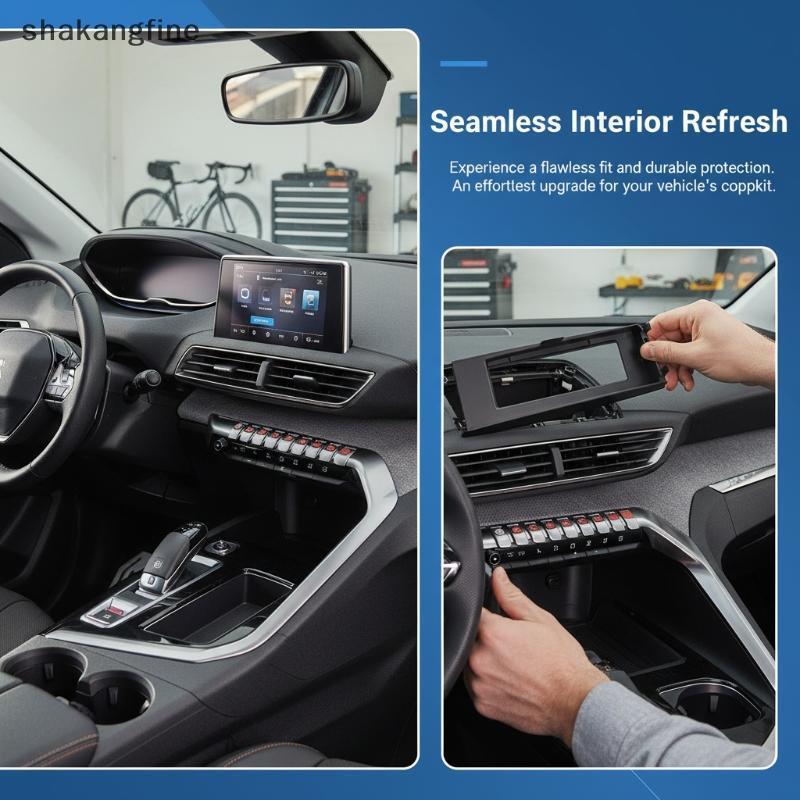 SHBR Tipo C Moldura Caso Escudo Para Rádio Do Carro RD4 CD Player Multi-Função Tela Painel Atualização Martijn