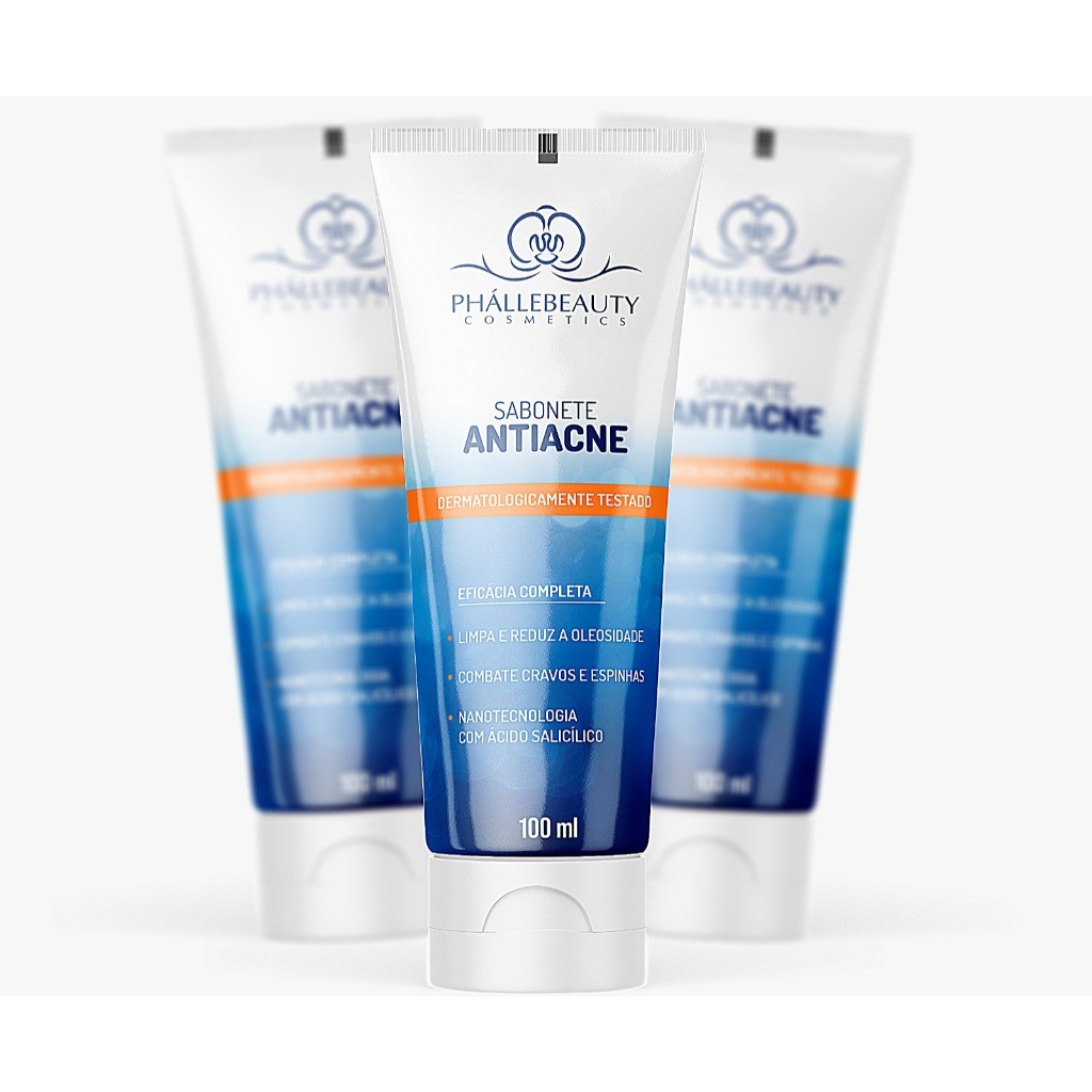 Sabonete Líquido Antiacne PhálleBeauty PH0554