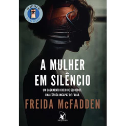 Livro A mulher em silêncio - Capa Comum