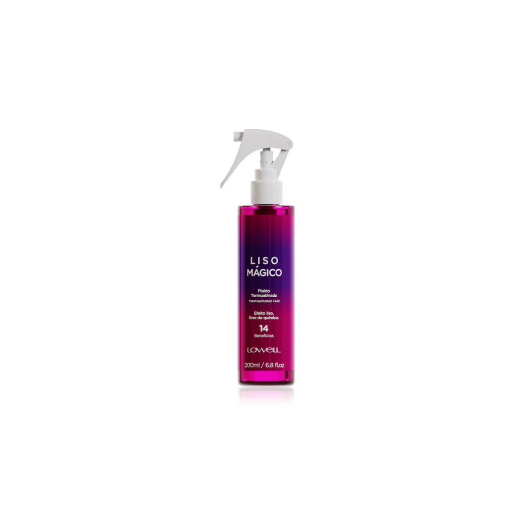 Fluido Liso Magico Novo 200ml - Lowell