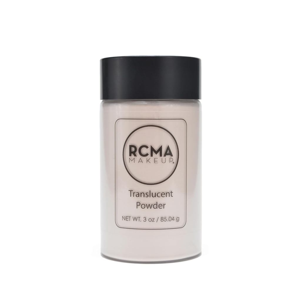 RCMA Makeup Translucent Loose Powder – Lightweight Setting Powder for Flawless Finish, Shine Control, Natural Matte Look