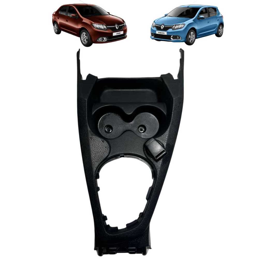 Console central Alavanca Renault Logan Sandero 2015 2024