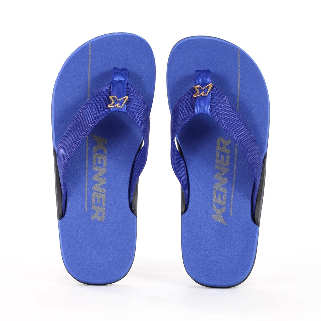 Chinelo Kenner NK6 Azul e Preto - Juvenil