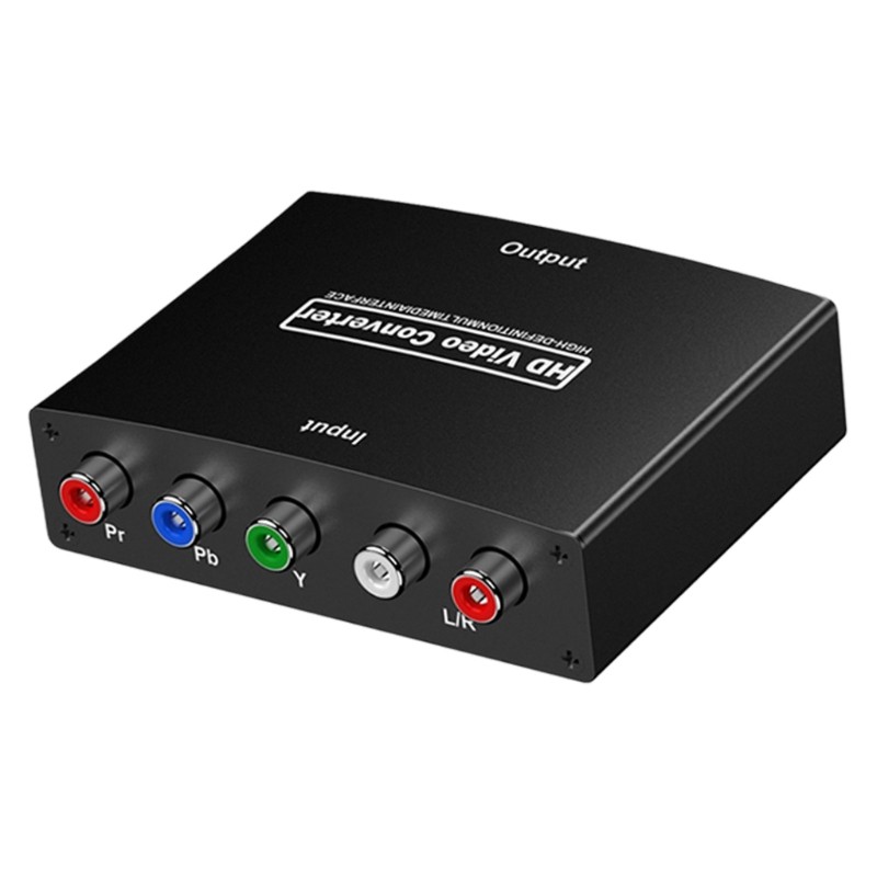 Conversor De Sinal Li * Mini YPbPr Para HDTV Ideal Competidores De Disco Mais Velhos