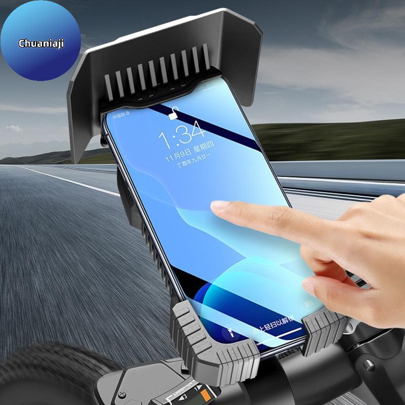 Chuaniaji Suporte De Telefone Para Bicicleta , Motocicleta , Guidão , Espelho Retrovisor , Capa Android , Moto , Montage
