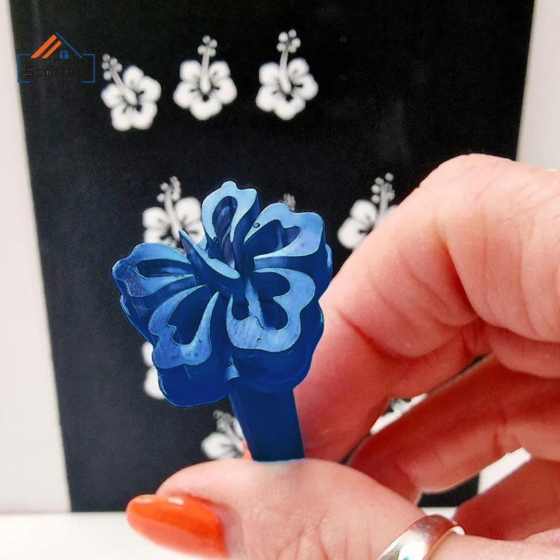 [Scarlett] Conjunto De Ferramentas De Pontilhamento Floral De Flores De 3/4 Unidades Gravação De Mandala Para Caneta De