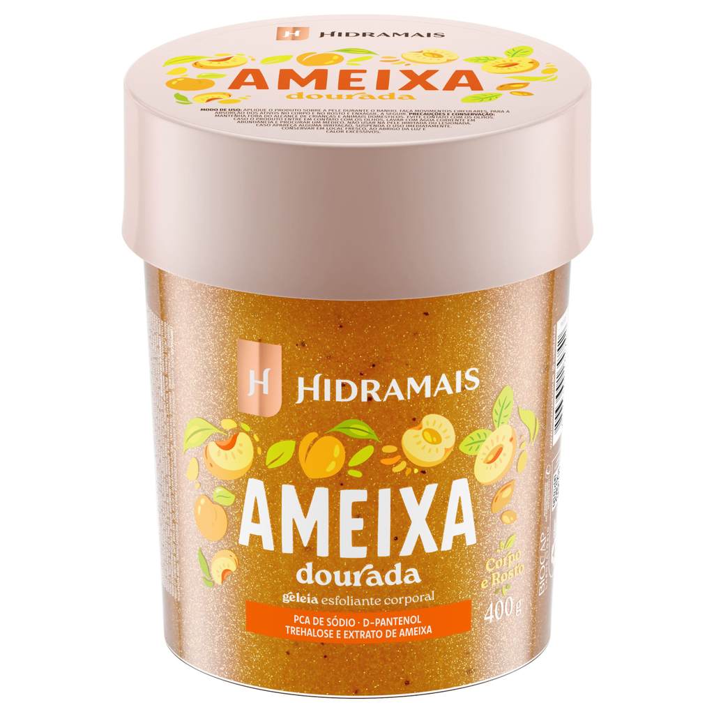 Esfoliante Corporal Geleia Ameixa Dourada | 400g