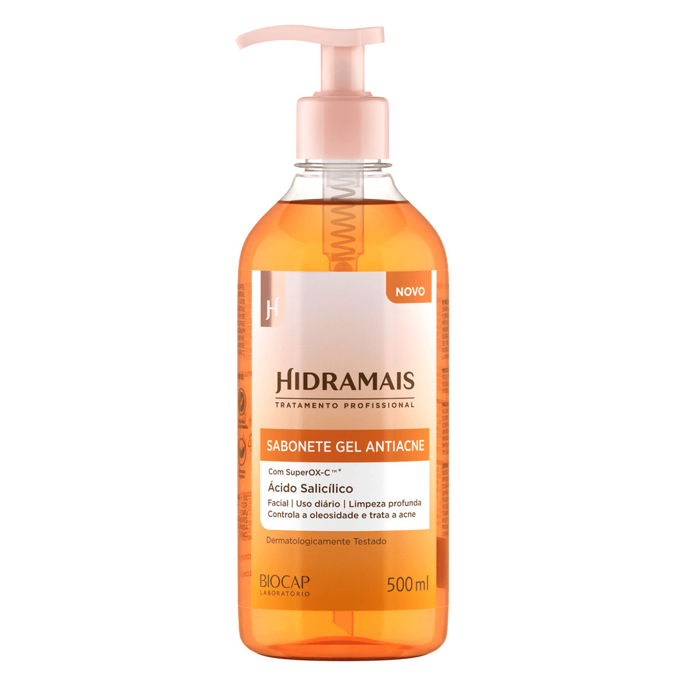 Sabonete Gel Antiacne 500ml