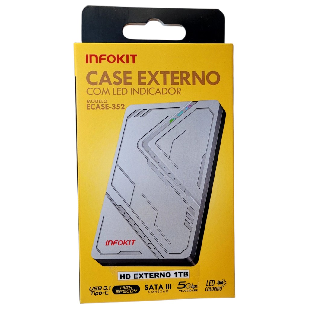 Hd Externo Gamer 1tb Usb 3.0 P/ Ps4 Ps5 Xbox Series Pc Note