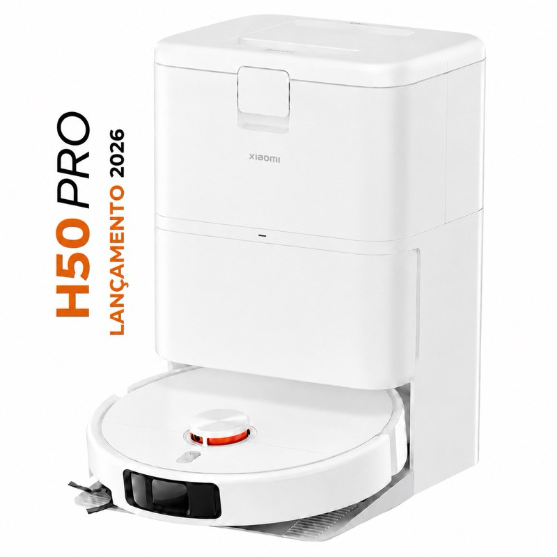 Robô Aspirador Xiaomi H50 Pro Vacuum | 15.000Pa | Original Lacrado