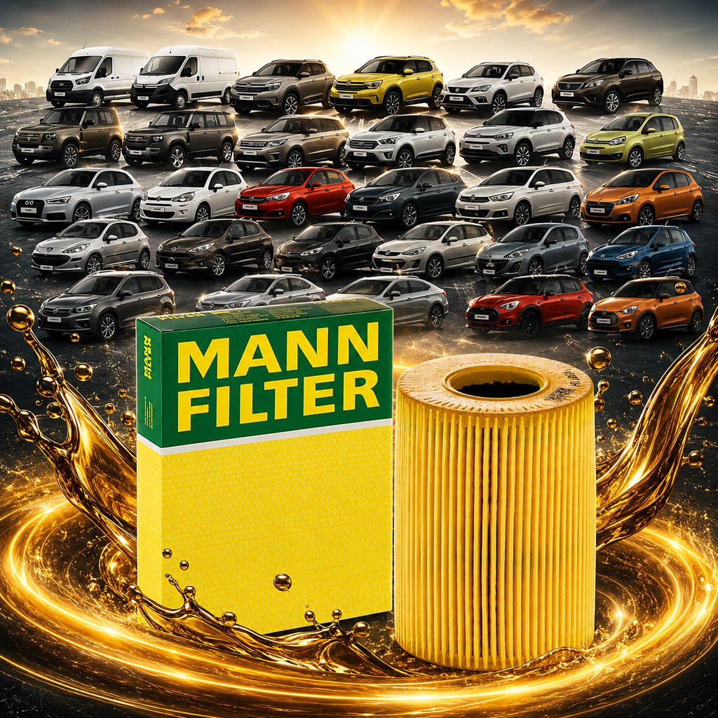 Filtro Óleo Lubrificante Peugeot 206 207 208 / 3008 / 307 308 / 408 / 5008 Citroen C3 C4 DS3 DS4 DS5 Xsara Picasso