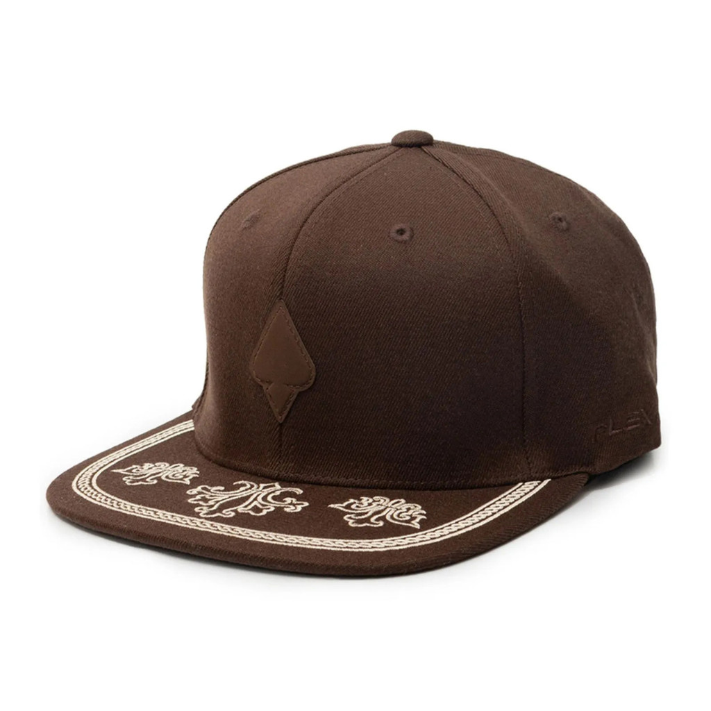 Boné Mcd Fitão Blazon Flexfit 1.10 Marrom Original Masculino