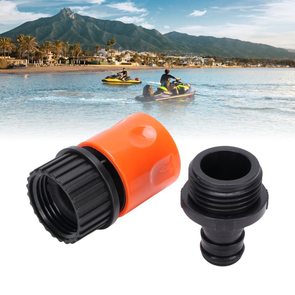 Toolgoing-BR Mulcort Flush Adapter Kit Compatível com Sea Doo Jet Ski Acessórios Barco Motor Mangueira de água Motor de