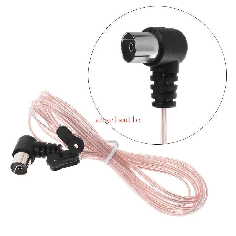 Antena Dipolo FM Conector Estéreo Interno 75 Ohm Para Antenas AM Fidelidade Receptor Home Theater