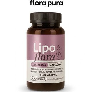 Lipo Flora 90 Caps 500mg Flora Pura