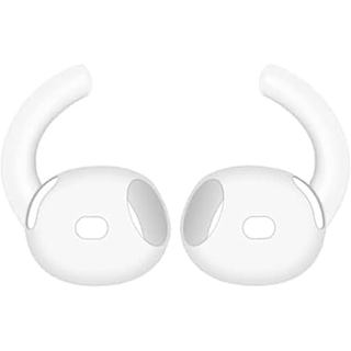 Sport Eartips Hook Compatible with AirPods 4 2024 New 4th Generation, 5 Pairs Anti Slip Soft Silicone Earbuds Tips Repla