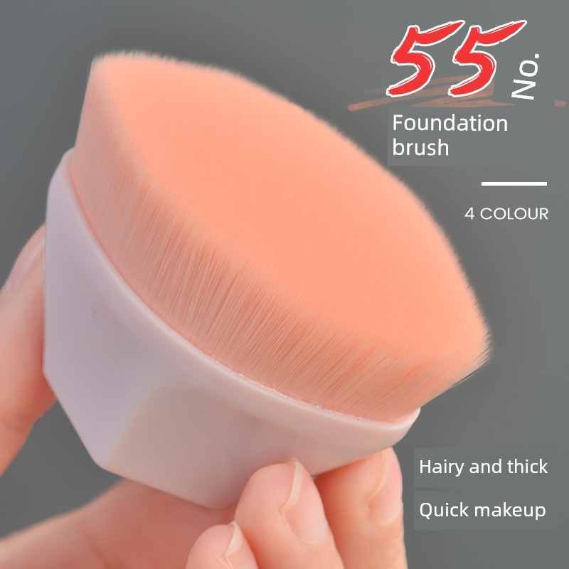 kit pincel maquiagem kit pincel maquiagem profissional NÃO. 55 Magic Not Eat Pincel de base Li Jiaqi de cabeça chata