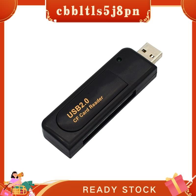 Adaptador De Leitor De Cartão CF USB 2.0 Para Câmeras Digitais CCD Visualizador De Memória Flash Gravador De Transferênc