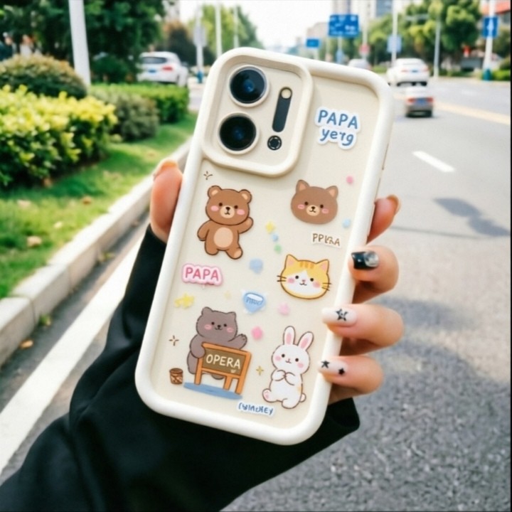 Capa Galaxy J4 Plus J4 Prime J6 Prime J6 Plus J7 Prime J7 Pro J2 Prime J7 Cartoon PAPA urso caixa de telefone celular