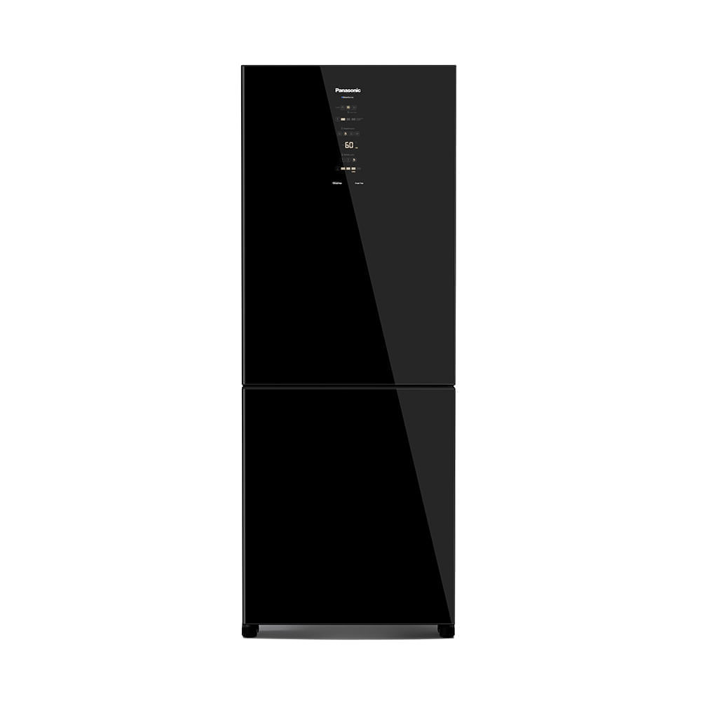 Geladeira Intuitive+ Panasonic BB65 Frost Free Inverter 467L   Black Glass - NR-BB65GV7B