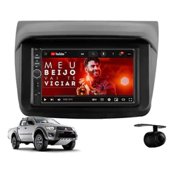 Central Multimídia Mitsubishi L200 Outdoor 2017 À 2018