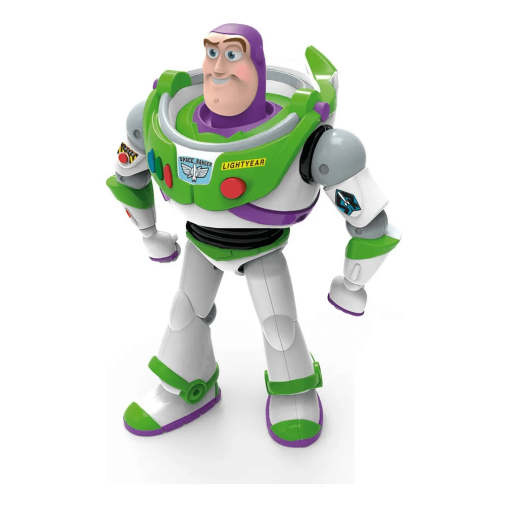 Boneco Buzz Lightyear Com Som 4 Peças Disney Pixar Toy Story Toyng - 051028