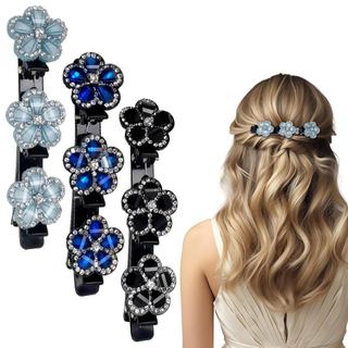 2 x presilhas de cabelo, 2025 presilhas de cabelo com pedras de cristal brilhantes, presilha de cabelo, presilhas elegan